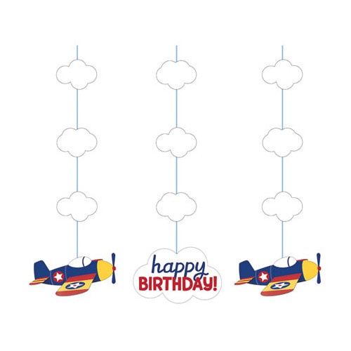 Little Airplane Hanging Cutouts