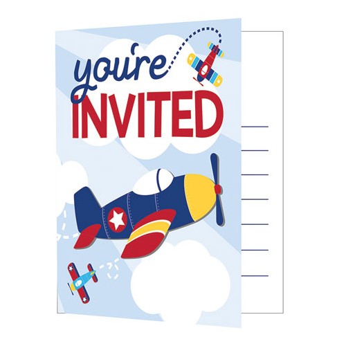 Einladungen 'Kleines Flugzeug'