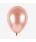 8 Ballons Rose Gold Nacré