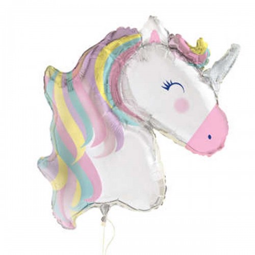 Einhorn Pastel Folienluftballon