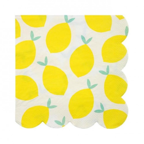 Serviettes Citron