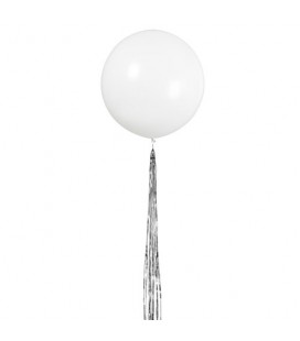 White Giant Balloon with Tail