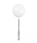 Ballon Géant Blanc avec Tassels
