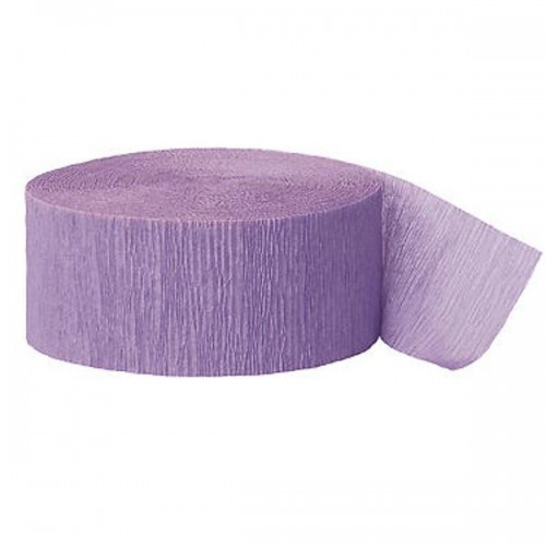 Lavendel Krepppapierschlange