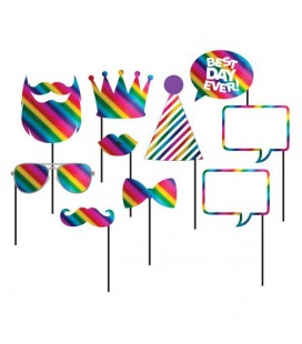 Photo Booth Arc-en-Ciel Métallisé