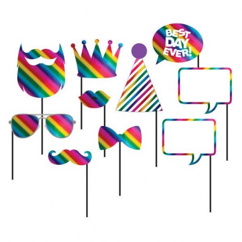 Metallic Rainbow Photo Booth