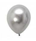 Ballon Latex Chromé Argent