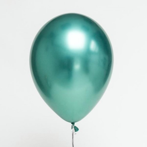 Ballon Latex Chromé Argent