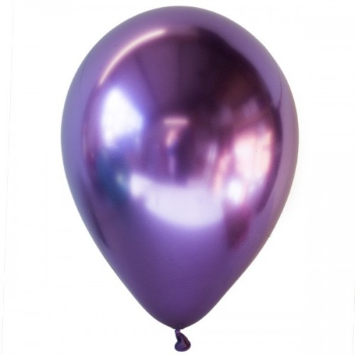 Silver Chrome Latex Balloon