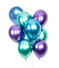 Silver Chrome Latex Balloon