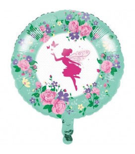Floral Fairy Foil Balloon