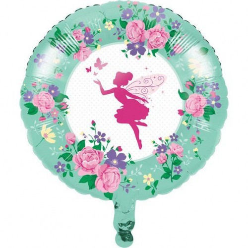 Floral Fairy Foil Balloon