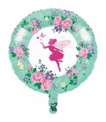 Floral Fairy Foil Balloon