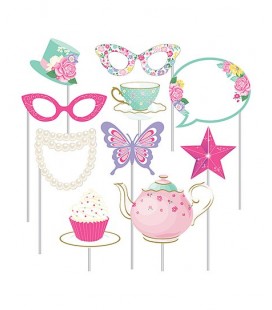 Floral Tea Party Photo Booth