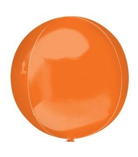 Silberner Orbz Folienluftballon