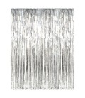 Silver Foil Fringe Curtain