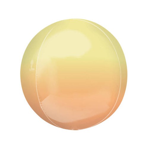 Silver Sphere Orbz Foil Balloon