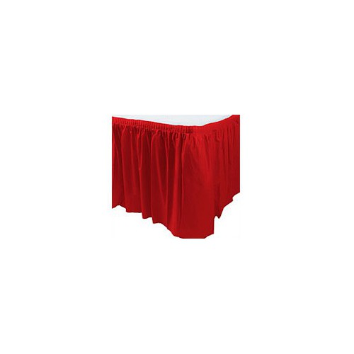 Jupe de Table Rouge