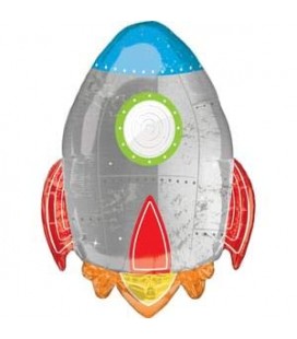 Blast Off-Folienluftballon