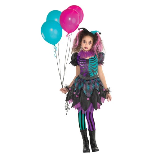 Haunted Harlequin Children's Costume