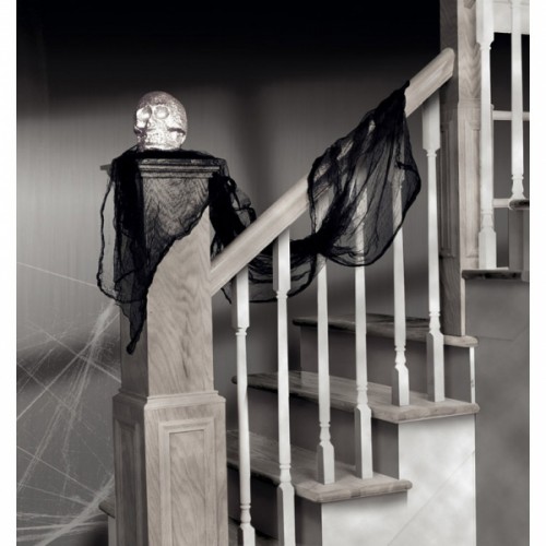 Nappe Tulle Noire 61 x 457 cm