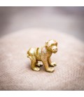 4 Gold Glitter Monkey Place Card Holder