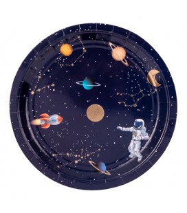 Large Astronaut Plates