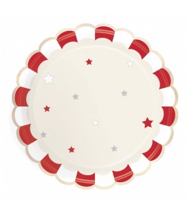 Assiettes Cirque Vintage