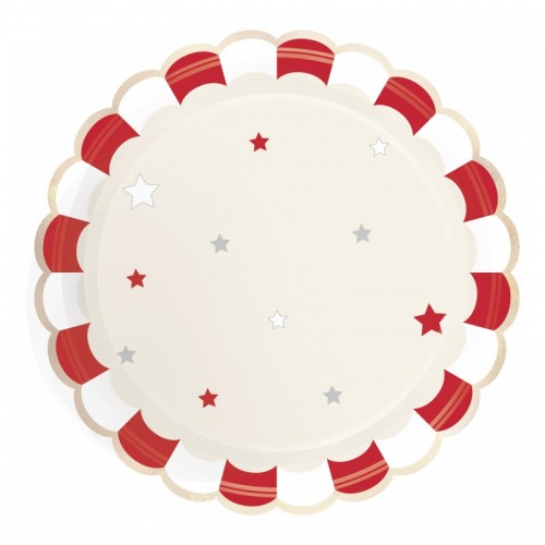 Assiettes Cirque Vintage