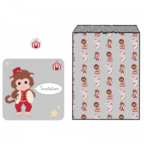 Invitations Cirque Vintage