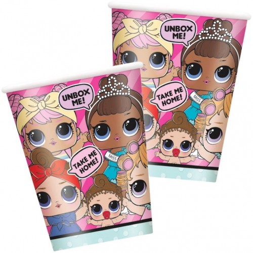 Gobelets Poupées LOL Surprise!