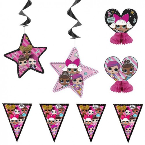 LOL Surprise! Birthday Decorating Kit