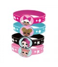 4 Bracelets Poupées LOL Surprise!