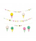 We Love Ice Cream Garland