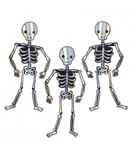 Set de 3 Squelettes Géants