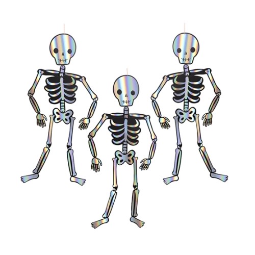 Satz von 3 Riesigen Skeletten