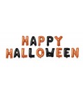 Happy Halloween Foil Balloons orange & black