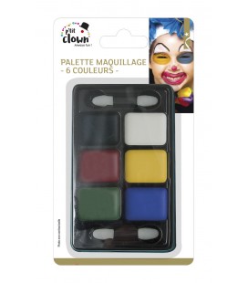 Fard gras 6 couleurs