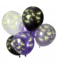 6 Leuchtende Halloween Luftballons