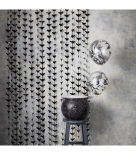 Black Bat Door Curtain