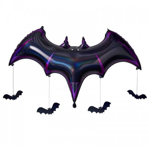 1 Ballon Mylar Chauve-Souris