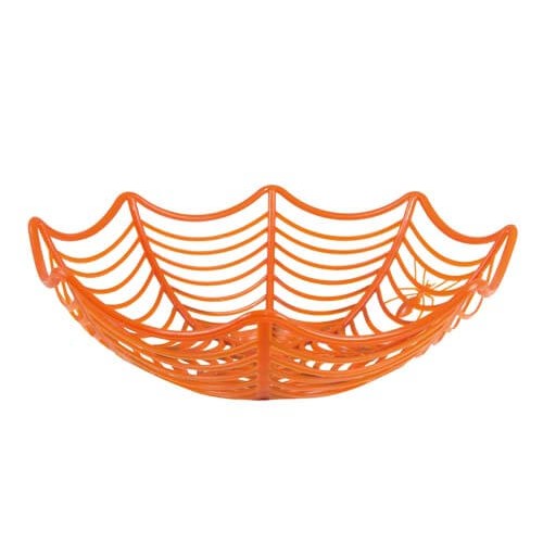 Corbeille Orange Halloween