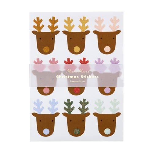 Autocollants Renne Mignon Pailletés