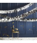 Silver Foiled Fringe Garland
