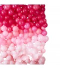 Ombre Pink Balloon Wall Decoration Kit
