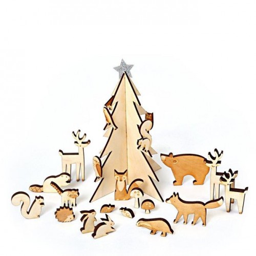 Woodland Advent Calendar