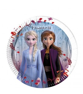 Assiettes de Dessert La Reine des Neiges 2