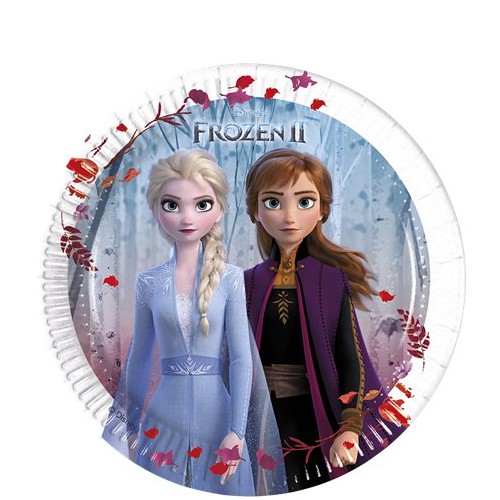 Assiettes de Dessert La Reine des Neiges 2