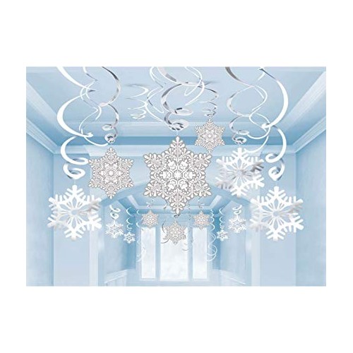 30 Snowflakes Swirls