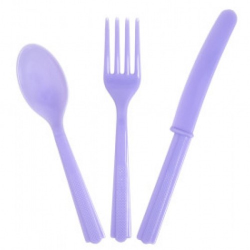 18 Lavender Cutlery